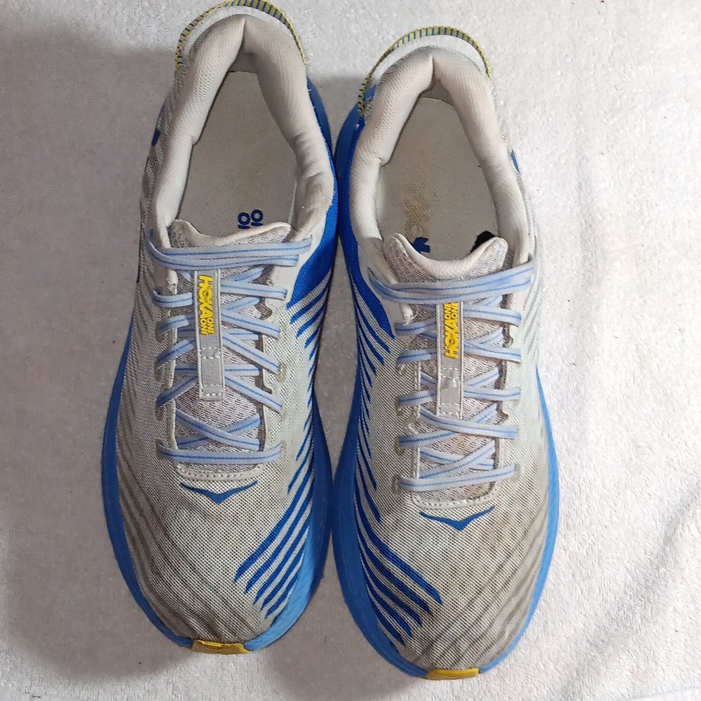 Hoka One One , Rincon, Men's-12.5, Blue/Grey - Picture 2 of 10
